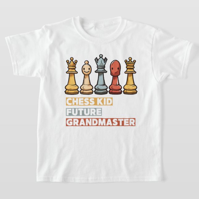 Camiseta Chess Kid Future Grandmaster: Gift for Young Chess (Postura )