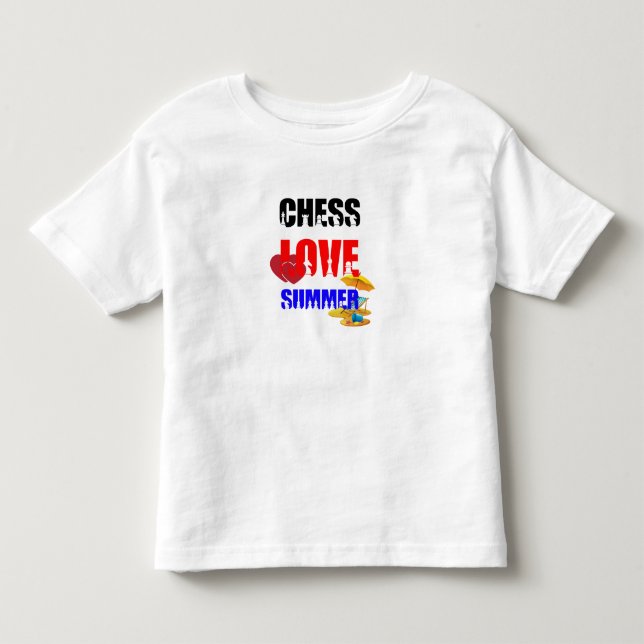 Camiseta Chess Love Summer (Frente)