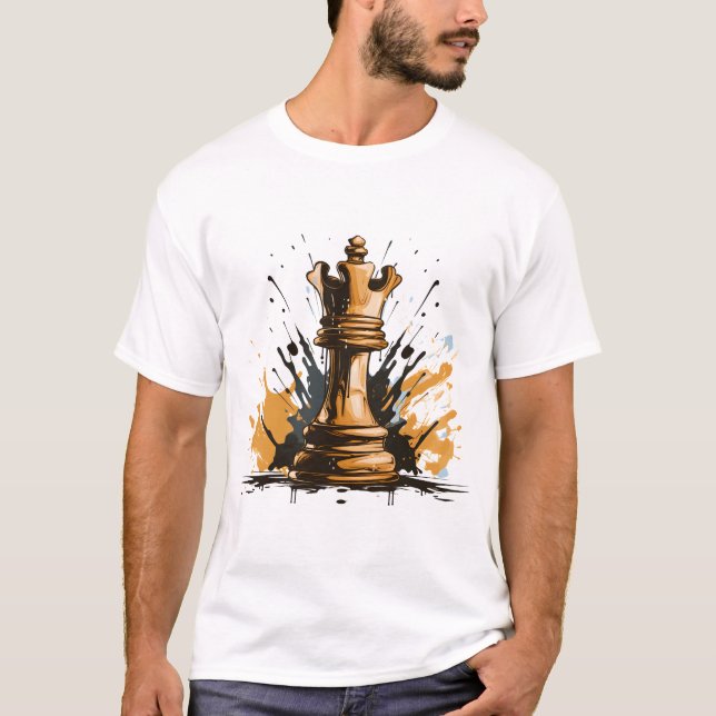 Camiseta Chess Maestro: Xeque-mate (Frente)
