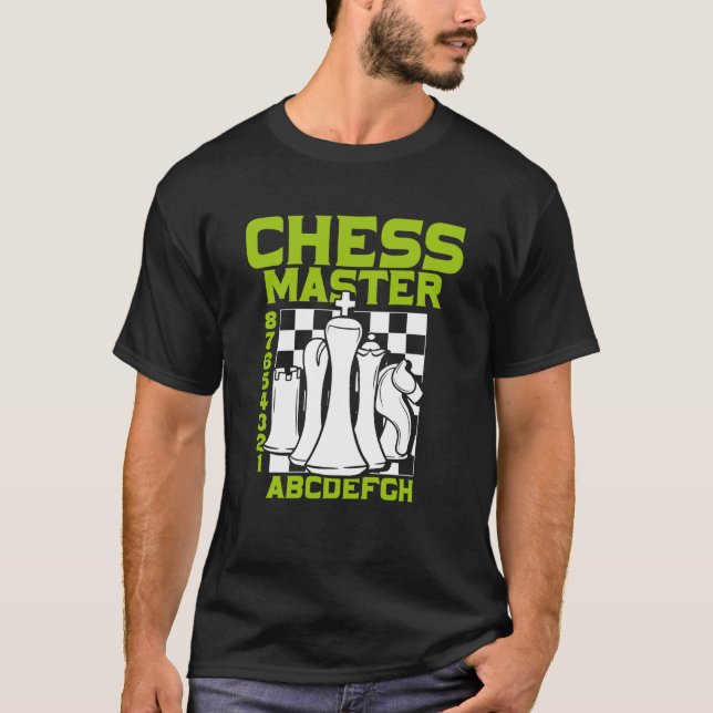 Camiseta Chess Master Chess Board Pieces Checkmate Grandmas (Frente)