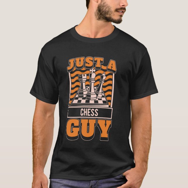 Camiseta Chess Master Chessboard - Chessman Apenas Um Chess (Frente)