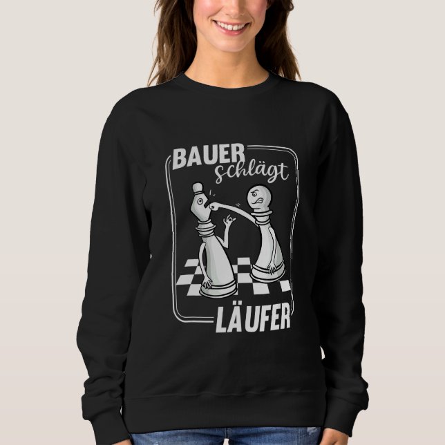 Camiseta Chess Player Bauer Beats Runner (Frente)