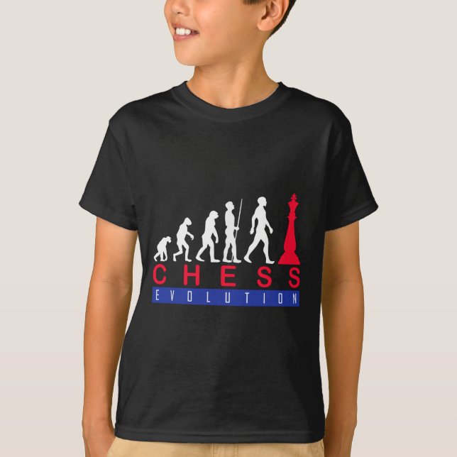 Camiseta Chess player Game Evolution Funny Gift for Man (Frente)