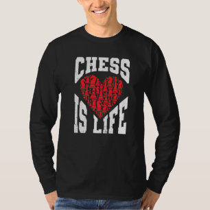 Camiseta Chess Study Chess Chess Merch Chess É A Vida C