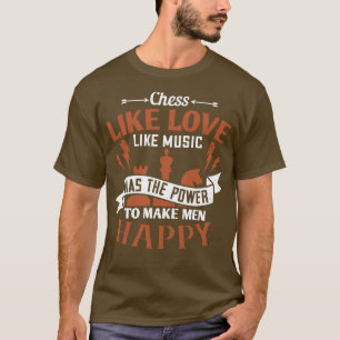 Camiseta Chess tem o poder de fazer feliz