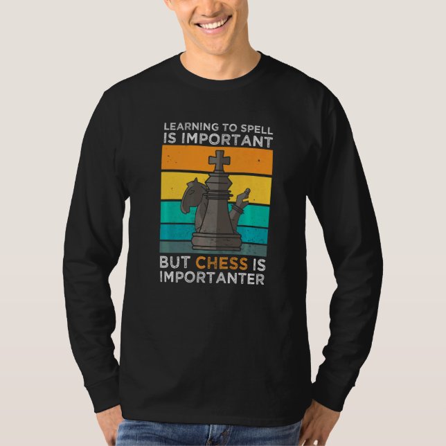 Camiseta Chessman Checkmate Gambit Chess Player (Frente)