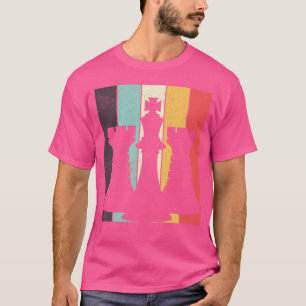 Camiseta Chessman Chess Player Conselho Jogo Retro Chess