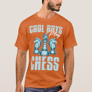 Camiseta Chessman Funny Chess Master Boys Conselho Game Che