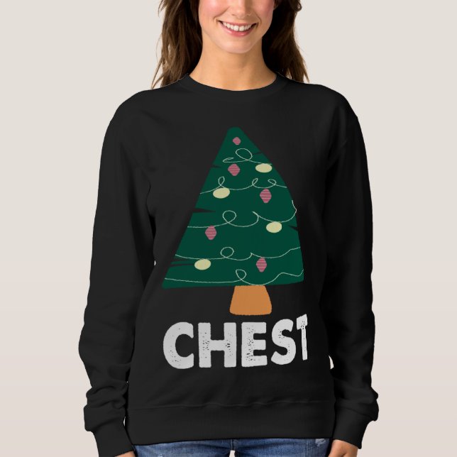 Camiseta Chest Chestnuts Couples Matching Christmas Costume (Frente)