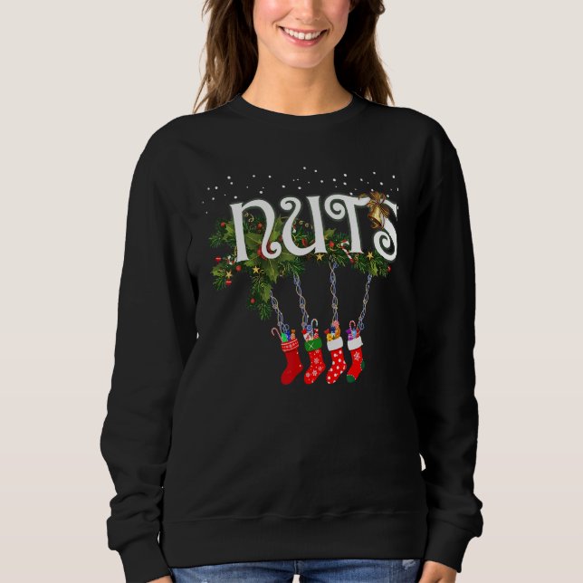 Camiseta Chest Nuts  Matching Chestnuts Christmas Couples N (Frente)