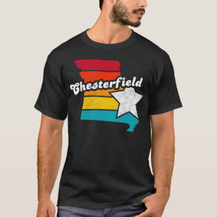 Camiseta Chesterfield Missouri Vintage angustiou Souvenir