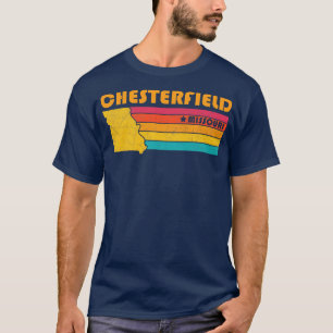 Camiseta Chesterfield Missouri Vintage angustiou Souvenir