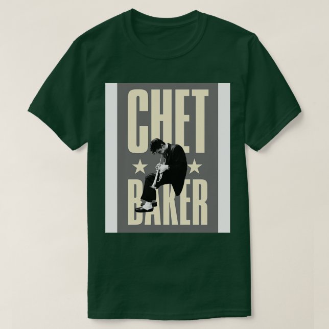 Camiseta Chet Baker (Frente do Design)