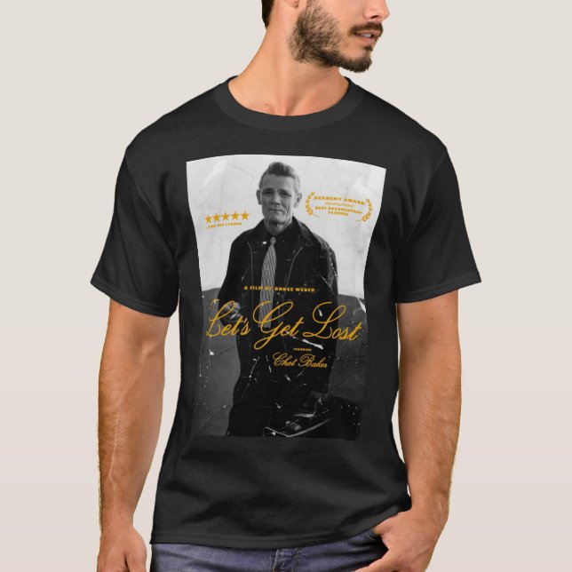 Camiseta Chet Baker, Let&x27;s Obter Perda (documentário (Frente)