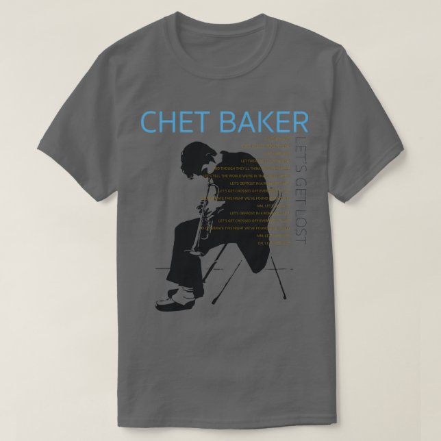 Camiseta CHET deixa-se perder (Frente do Design)