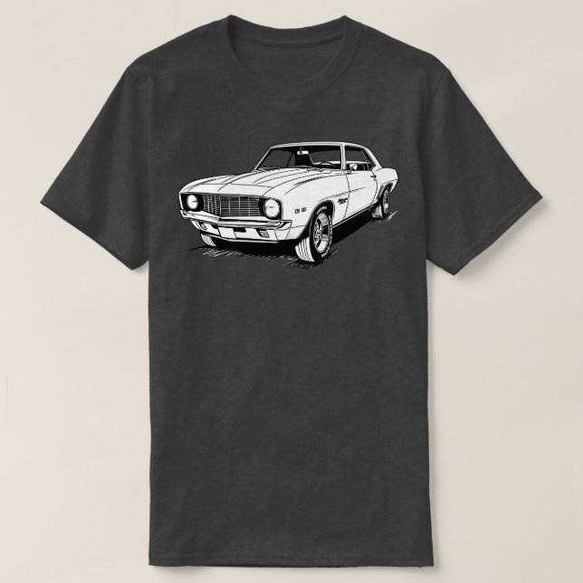 Camiseta Chevrolet Camaro amante 1 (Frente do Design)