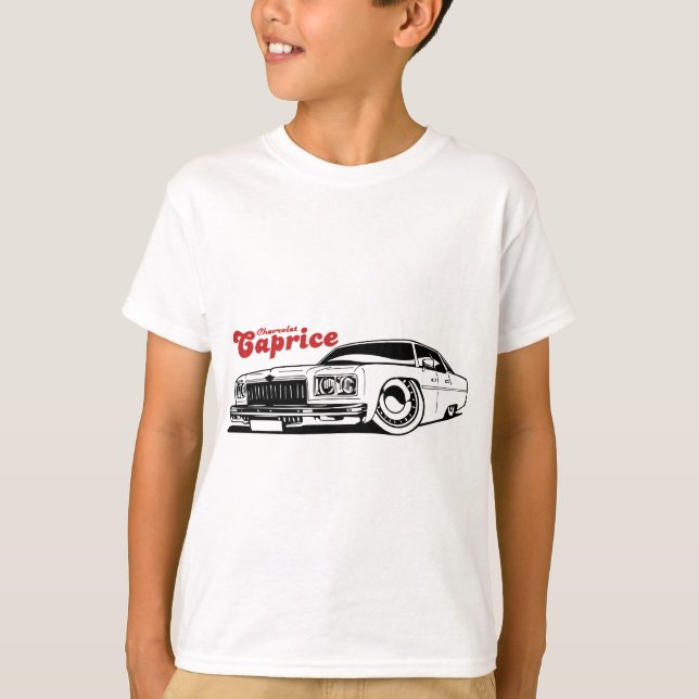 Camiseta Chevrolet Caprice 1975 (Frente)