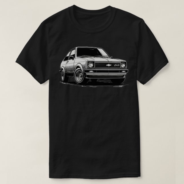 Camiseta Chevrolet Chevette TShirt 4 (Frente do Design)