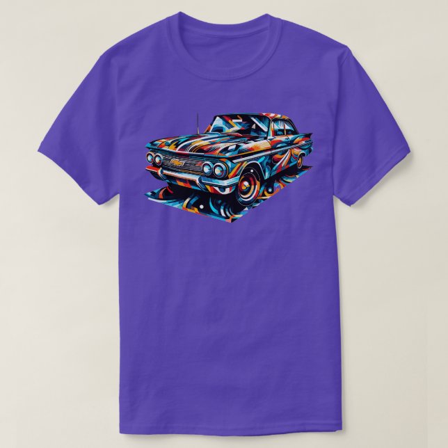 Camiseta Chevrolet Classic car (Frente do Design)