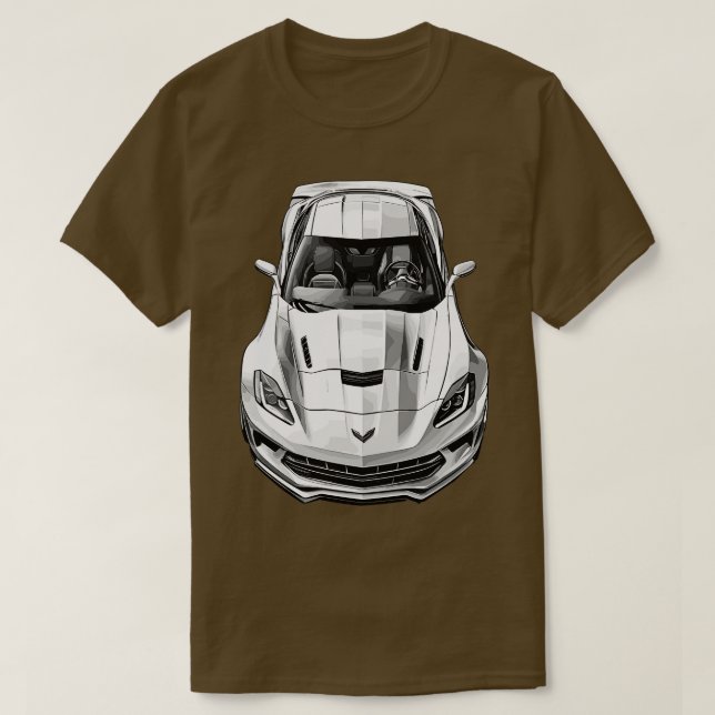 Camiseta Chevrolet Corvette 1 (Frente do Design)