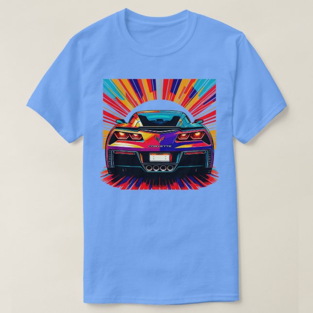 Camiseta Chevrolet Corvette 18 (Frente do Design)