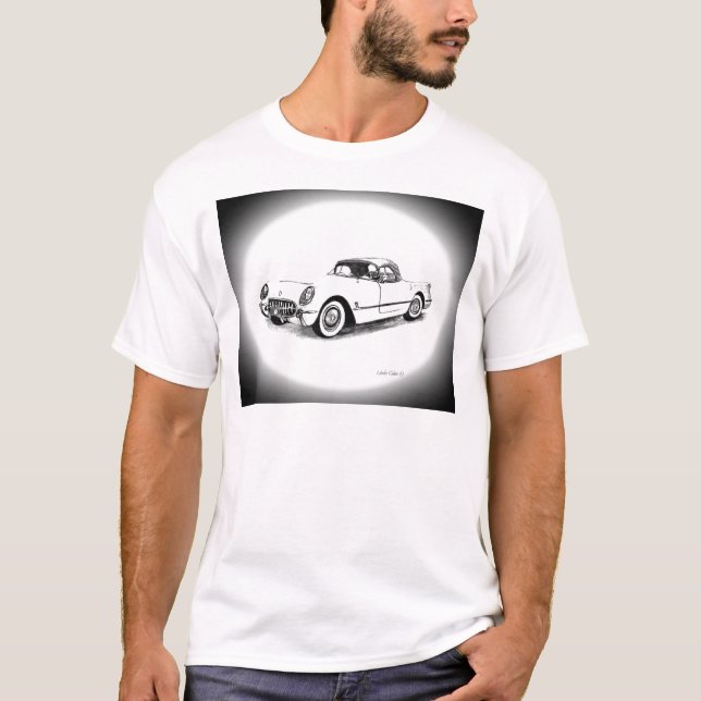 Camiseta Chevrolet Corvette 1954 (Frente)