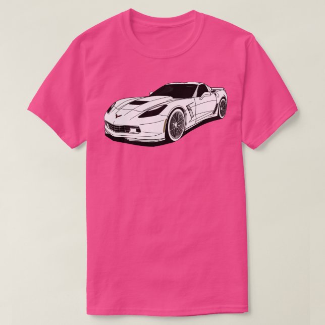 Camiseta Chevrolet Corvette Z06 1 (Frente do Design)