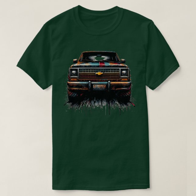 Camiseta Chevy K5 Blazer (Frente do Design)