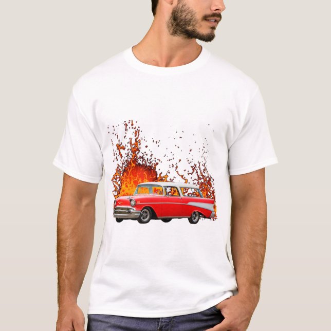 Camiseta Chevy Nomad 1957 (Frente)