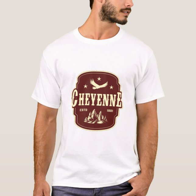 Camiseta Cheyenne WY (Frente)