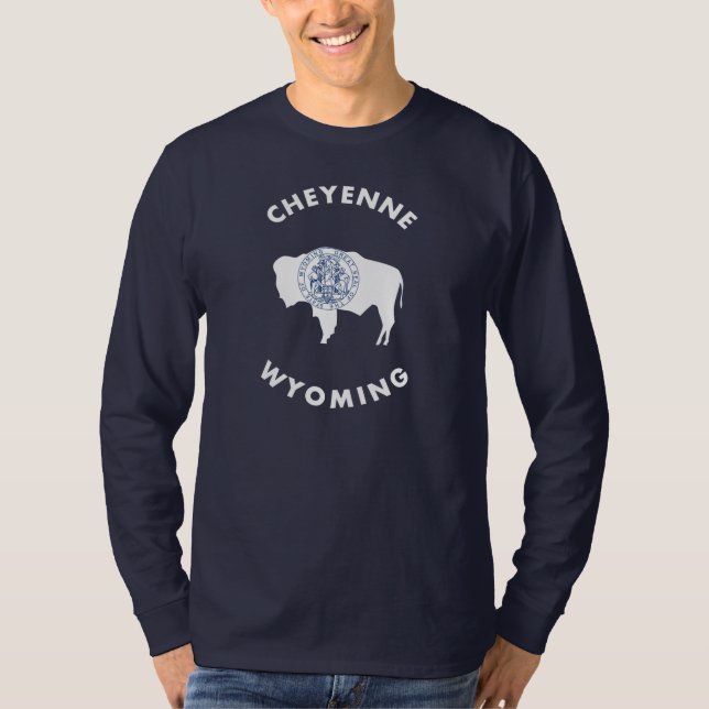 Camiseta Cheyenne Wyoming (Frente)