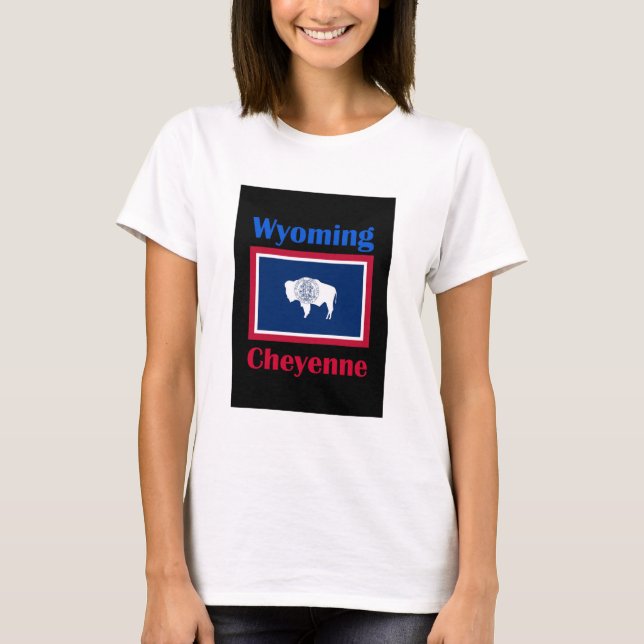 Camiseta Cheyenne Wyoming (Frente)