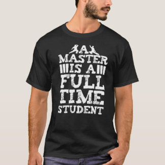 Camiseta Chi Gong Yin Yang Um Mestre É Um Estudante De Chei