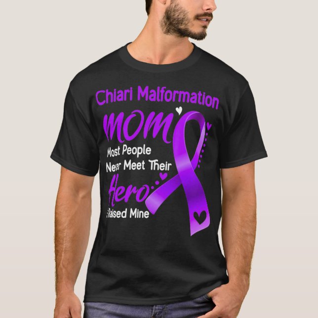 Camiseta Chiari Malformation Mãe Eu Criei Mina (Frente)