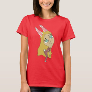 Camiseta chibi bunnygirl