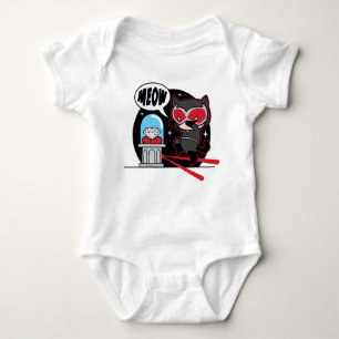Camiseta Chibi CatWomen Roubando Um Diamante
