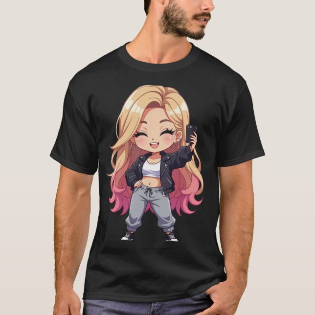 Camiseta Chibi Cutie  (Frente)