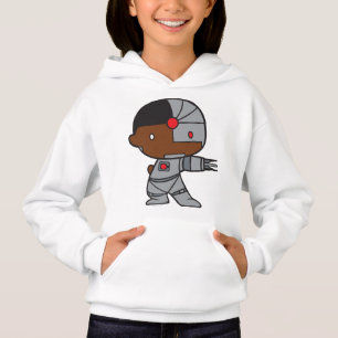Camiseta Chibi Cyborg, de dois lados
