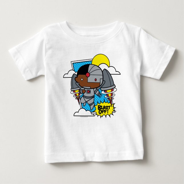 Camiseta Chibi Cyborg Desliga! (Frente)