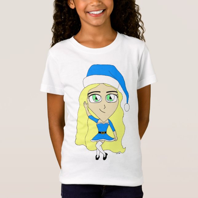 Camiseta Chibi de Natal    (Frente)