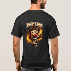Camiseta Chibi Dojo Boxe Ritmo