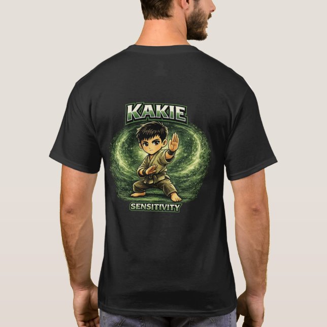 Camiseta Chibi Dojo Kakie Sensitivity (Verso)