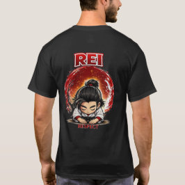 Camiseta Chibi Dojo Rei Respeito