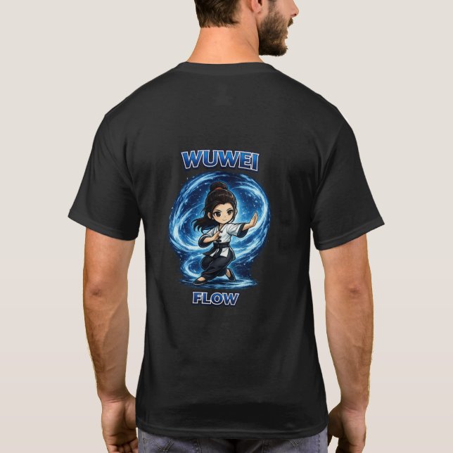 Camiseta Chibi Dojo Wuwei Flow Tee (Verso)