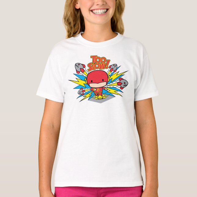 Camiseta Chibi Flash - Foguetes Insurdos (Frente)