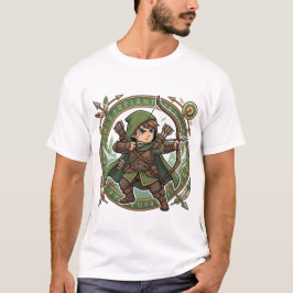 Camiseta Chibi Forest Archer Way of the Archer Kanji