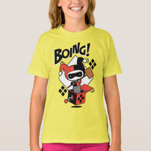 Camiseta Chibi Harley-Quinn-In-A-Box Com Martelo