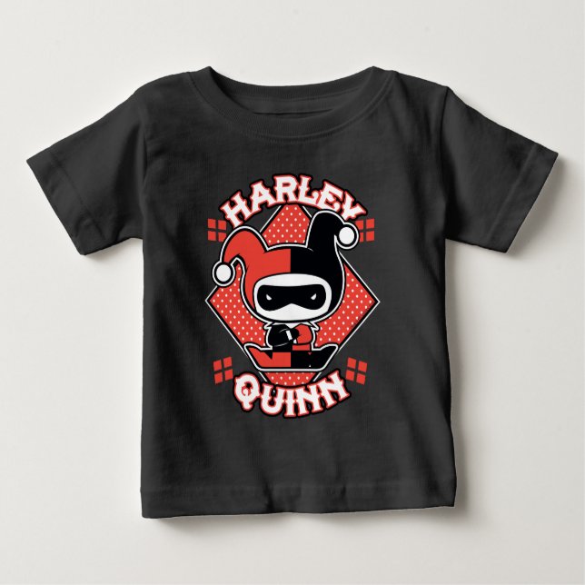 Camiseta Chibi Harley Quinn Splits (Frente)