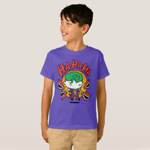 Camiseta Chibi Joker Com Dentes De Brinquedo