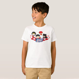 Camiseta Chibi Justice League of America Stars